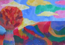 abstrakte Landschaft